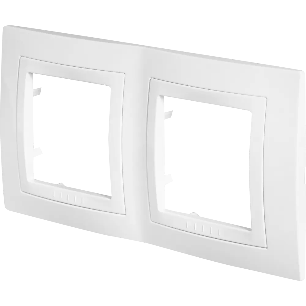 Рамка для розеток и выключателей Systeme Electric Unica 2 поста, цвет бежевый STLM-2014581 - Вид №1