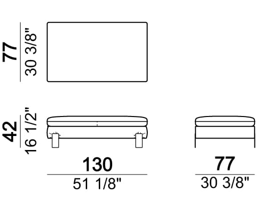 3-местный тканевый диван Arketipo BROWN SUGAR ARCH-00058205 - Вид №21