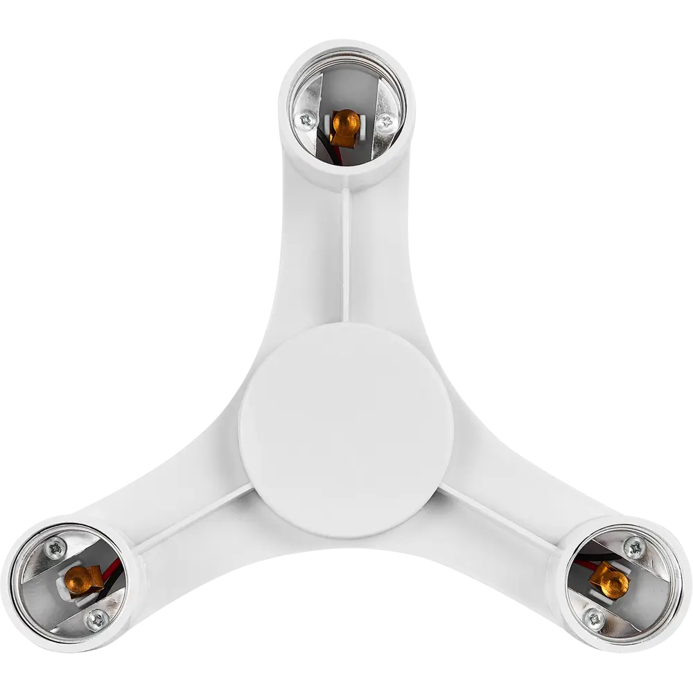 Переходник цокольный Santreyd Е40 на 3 патрона Е27 для мощного освещения 87657891 STLM-1102193 - Вид №3