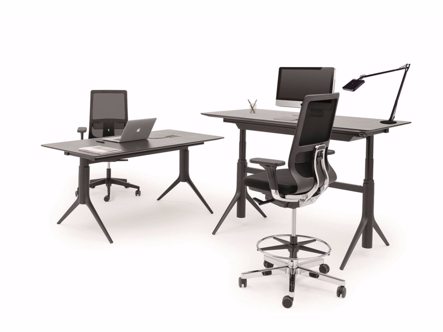 Прямоугольный рабочий стол с регулируемой высотой ICF NoTable ARCH-00074501