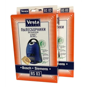 91381281 Мешки бумажные для пылесоса Vesta filter Bs032 2 фильтра 8 шт STLM-1113037