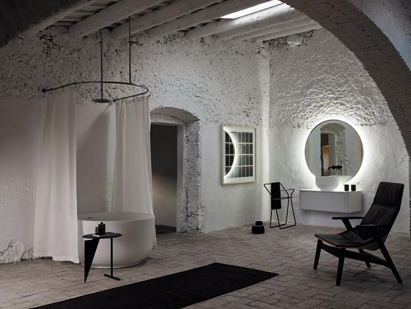 INBANI Тумба под умывальник одинарная настенная, лакированная Origin sun-id-1486597 - Вид №1