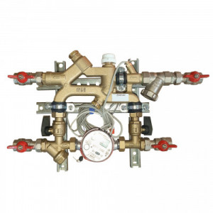 VT.CM.06.IL Квартирная станция отопительного контура Valtec 0,6 м куб./ч, имп. лев.