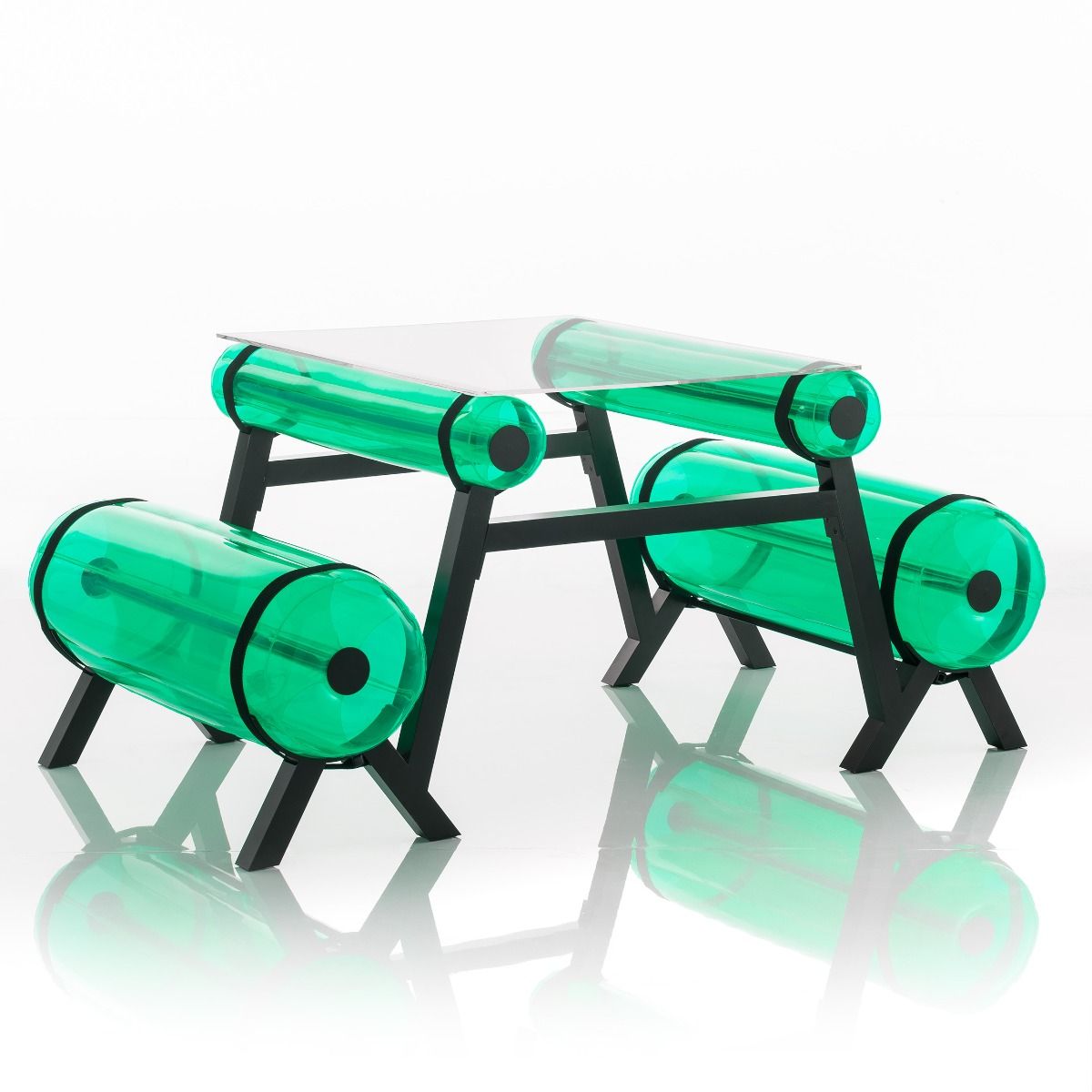 MOJOW ZIBA стол 1м Зеленый TZCN1003VC