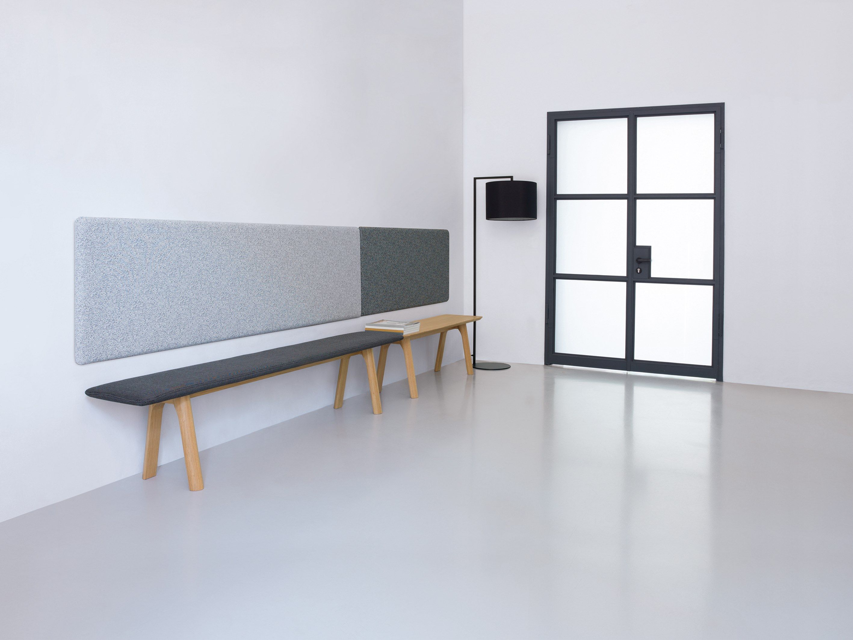 Мягкая скамейка из массива дерева ZEITRAUM ARCH-00135344 - Вид №2