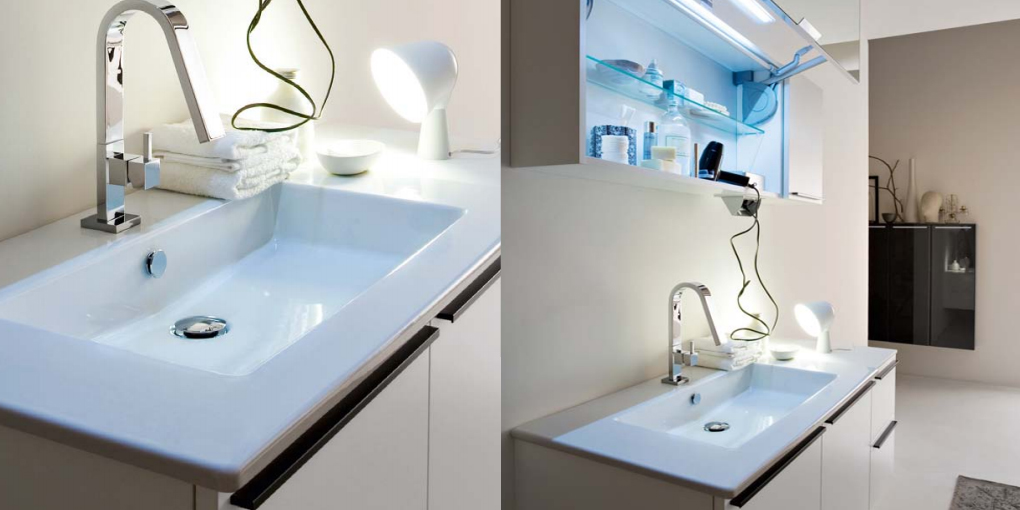 Комплект мебели для ванной Sky 150 Arbi Sky Laccato Collection SKY150 - Вид №1