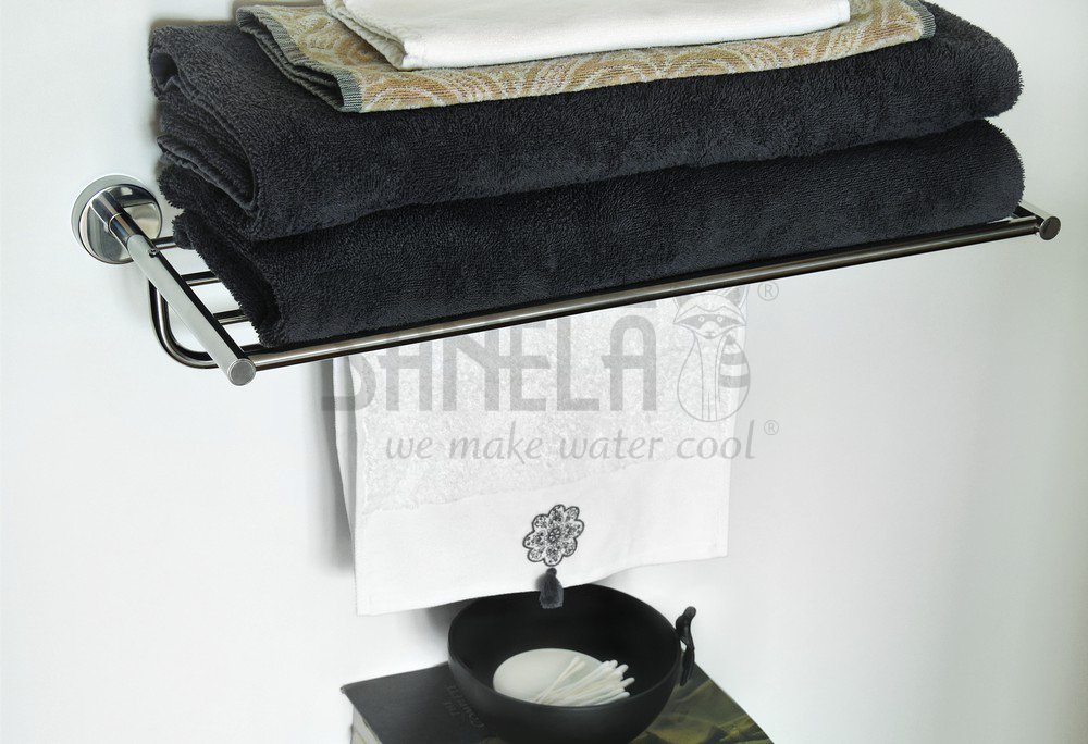 62360 Нержавеющая полка для полотенец, глянцевая поверхность SANELA  - Вид №1