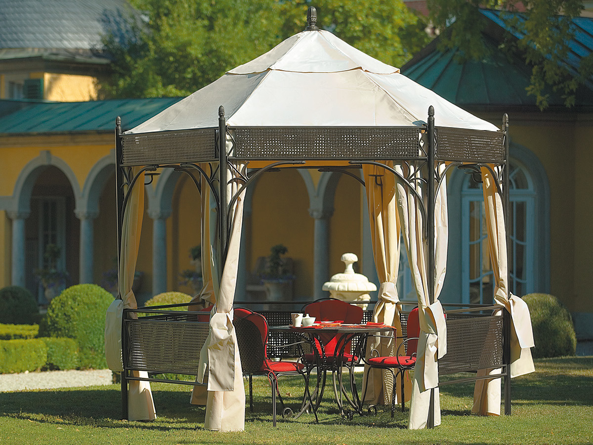 65.00.0204 Павильон Romeo Romance Marone Antique 3 x 3 м Mbm - Вид №1
