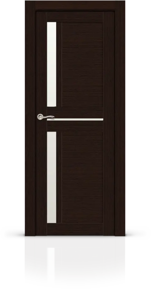 91519084 Дверь межкомнатная Citydoors Баджио остеклённая 200x90см полипропилен цвет венге без замка и петель STLM-0903849