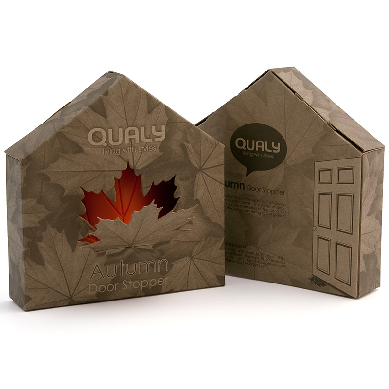 Подпорка для двери Autumn зеленая Qualy QL10072GN - Вид №5