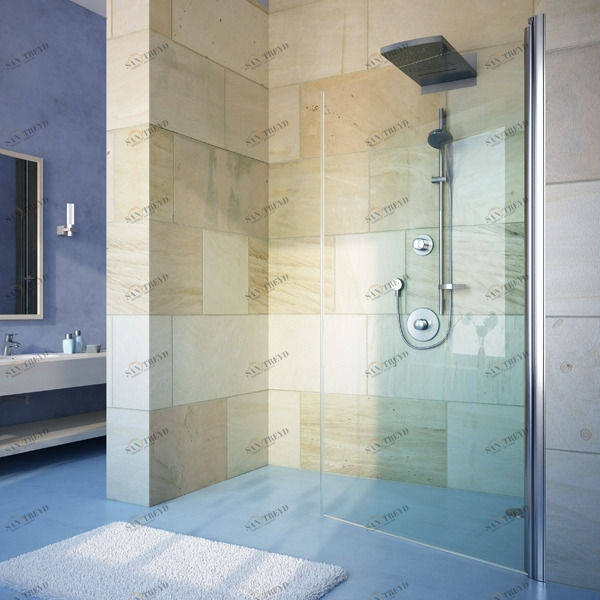 Душевая перегородка в нишу 60x190 GK-601P GUTEWETTER LUX DOOR 60X190GK601P