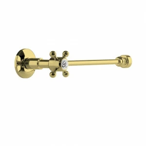 Вентиль подвода воды для унитаза [W25 GOL] GOLD Burlington W25 GOL 112 x 330 x 64