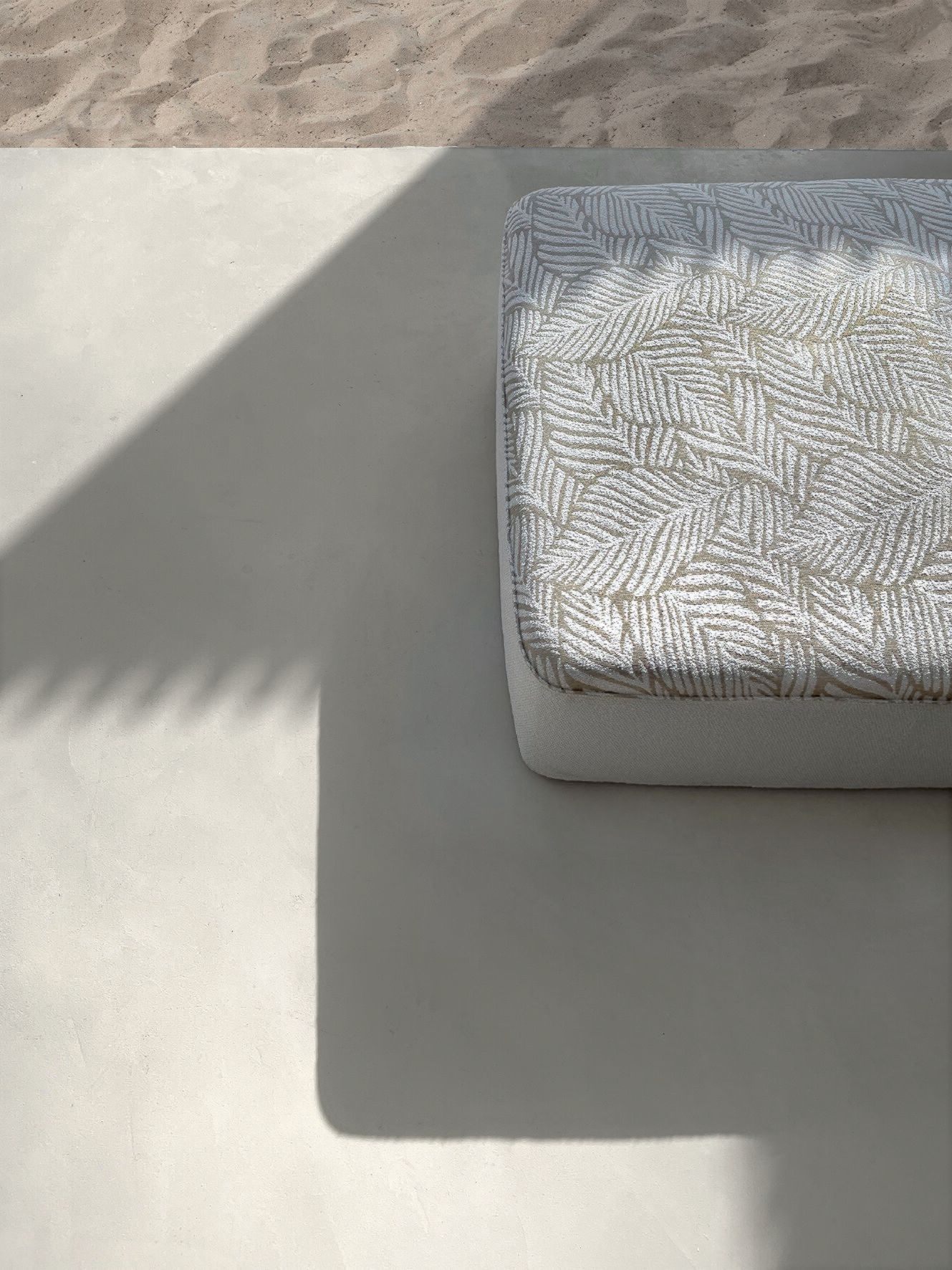 Ткань круглый сад пуфик Ethimo ISOLA ARCH-00047737 - Вид №2