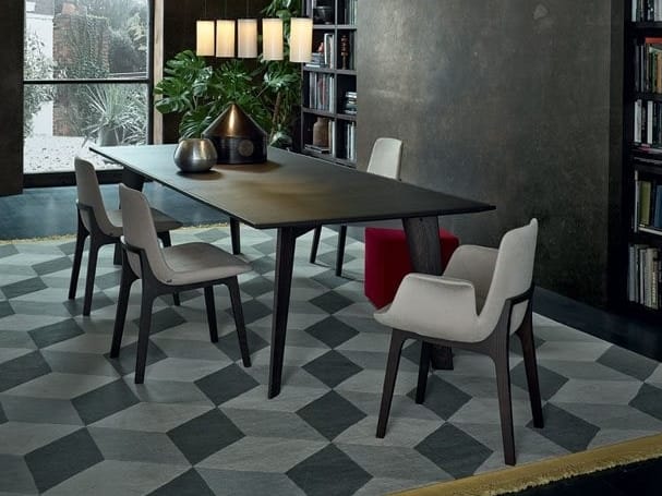 Мягкий стул из ткани Poliform Ventura ARCH-00135227 - Вид №1