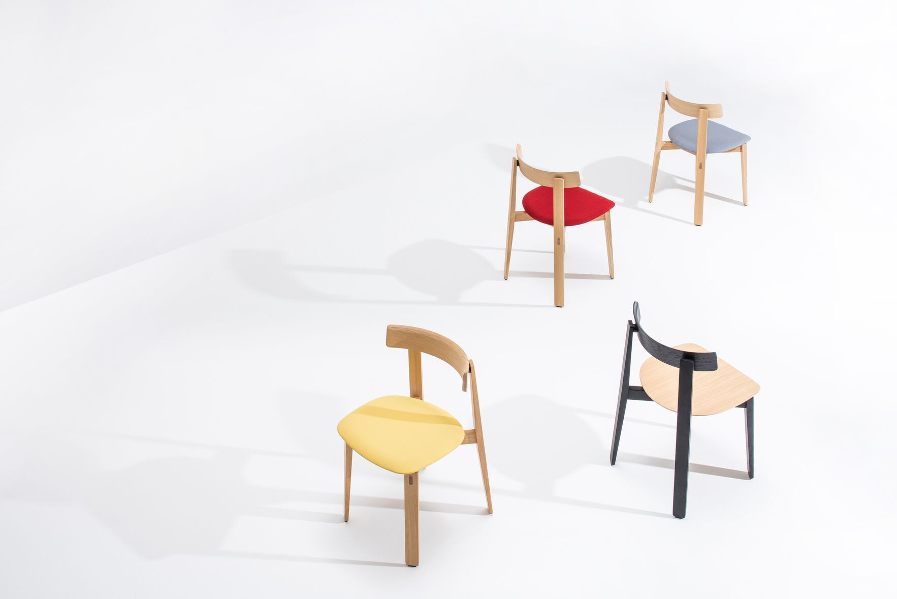 Мягкий стул с открытой спинкой Gazzda ARCH-00083652 - Вид №2