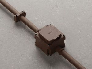 Окрашенная алюминиевая наружная электрическая коробка