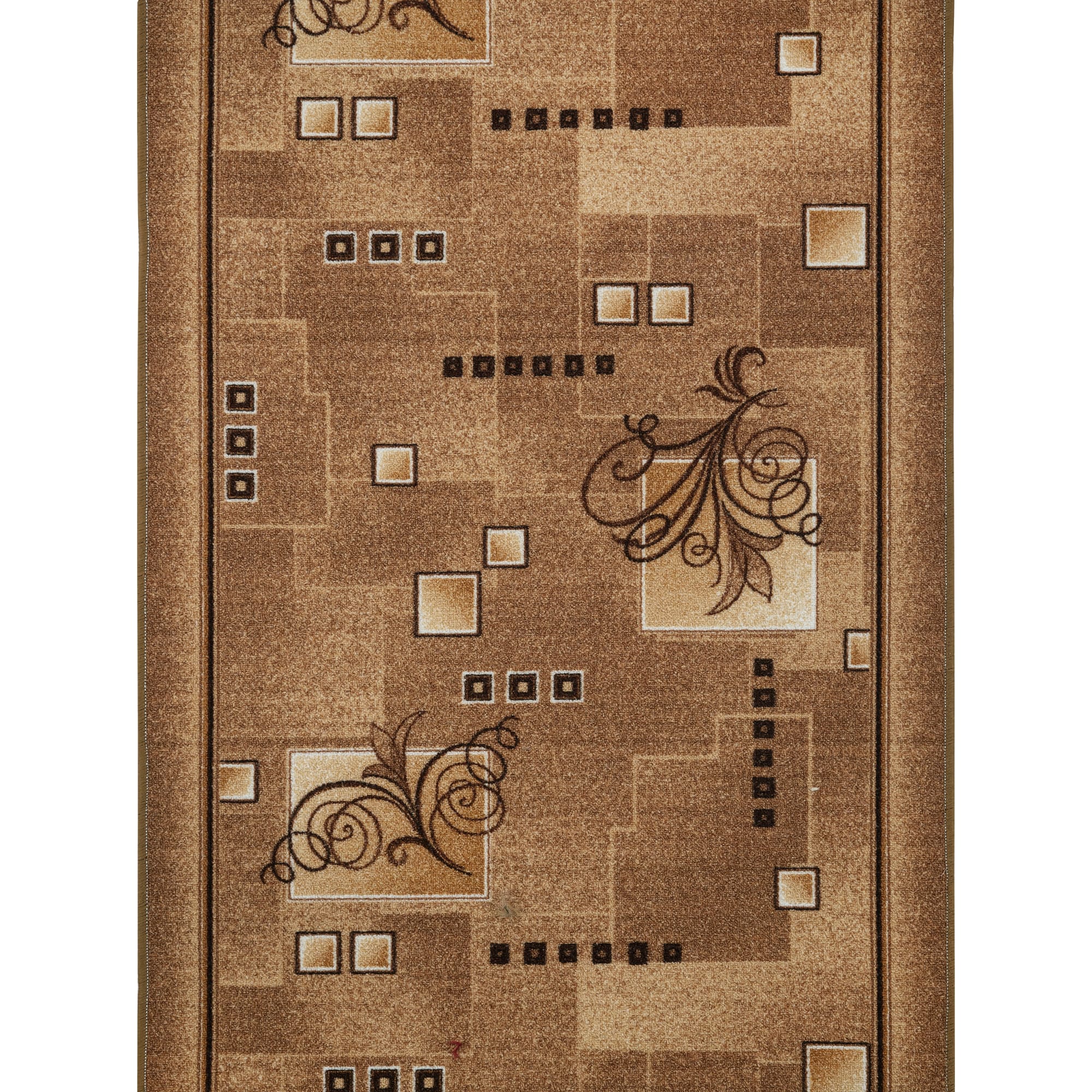 82406910 Дорожка ковровая «Марсель» 1 м, цвет красный/жёлтый Santreyd 