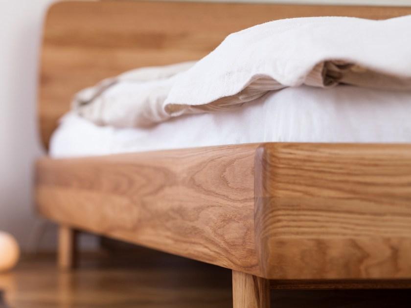 Artisan Двуспальная кровать из массива дерева Fin sun-id-1372757 - Вид №1