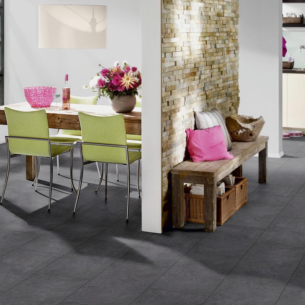 90298522 Ламинат Stone anthracite grey 32 класс толщина 8 мм с фаской 2.52 м² STLM-0173861 TER HURNE