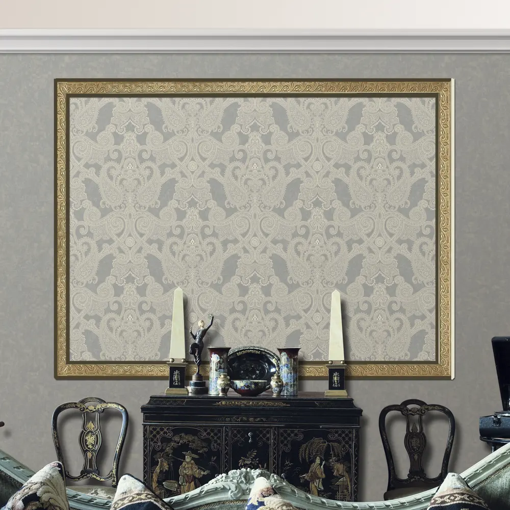 Обои флизелиновые Erismann Elegance серые 1.06 м 3644-5 STLM-2090899 - Вид №2