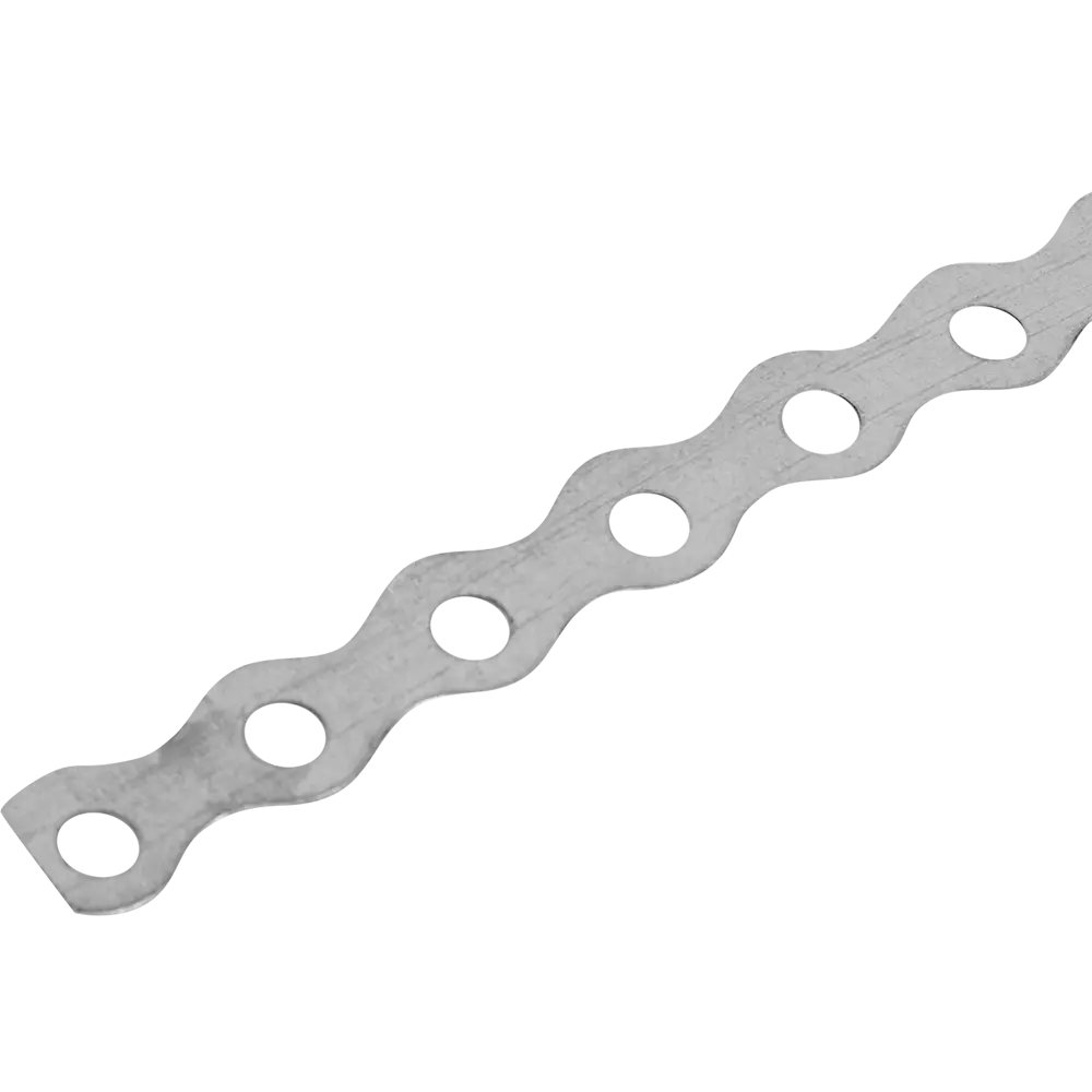 Перфорированная лента волна 12х05 10 м цвет серый Santreyd STLM-2187934 - Вид №1