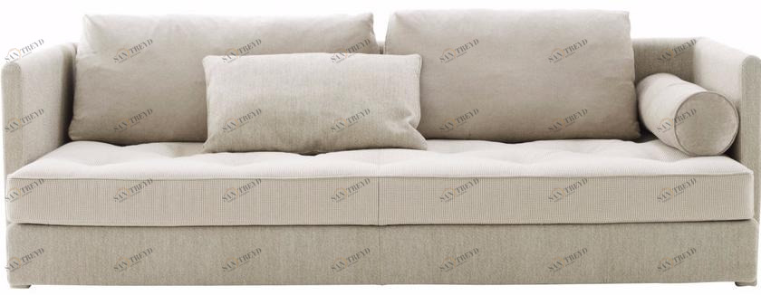 Ligne Roset 3-х местный тканевый диван sun-id-1510508