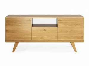 Тумба под телевизор с ящиком светло-коричневая Thimon THE IDEA  210225 Бежевый