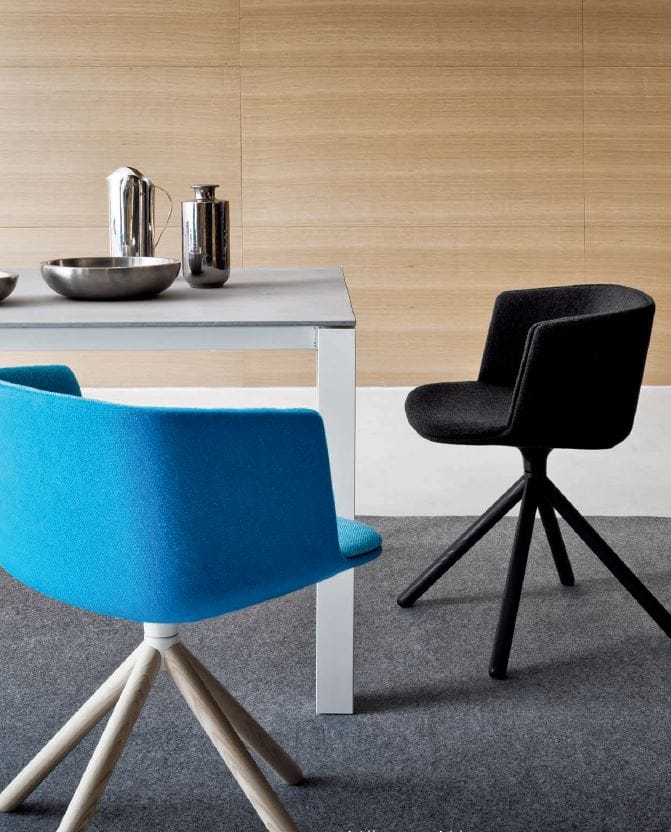 Тканевый мягкий поворотный стул Lapalma ARCH-00025008 - Вид №1