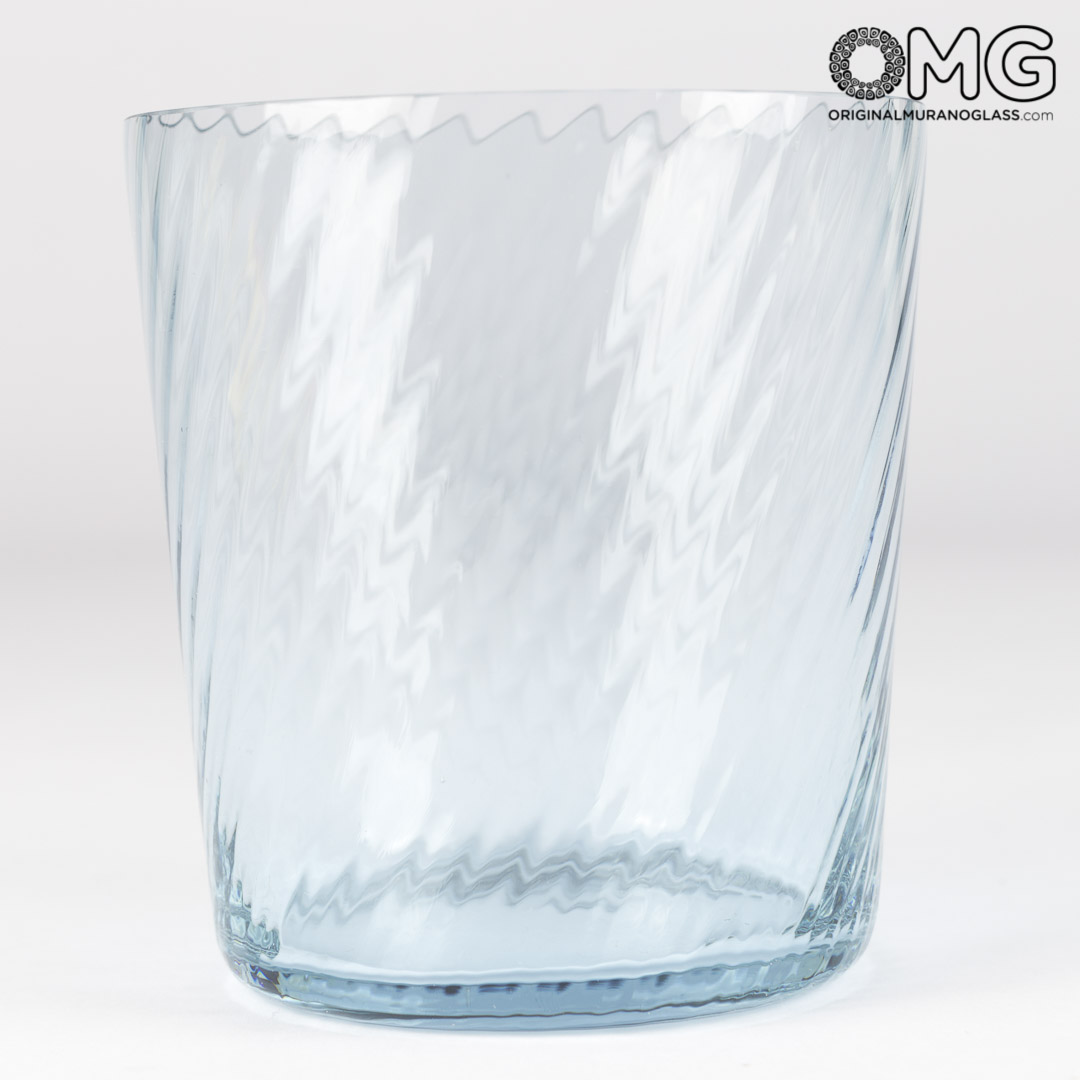 2759 ORIGINALMURANOGLASS Набор стаканов с витыми гранями - Original Murano Glass OMG 8 см  - Вид №1
