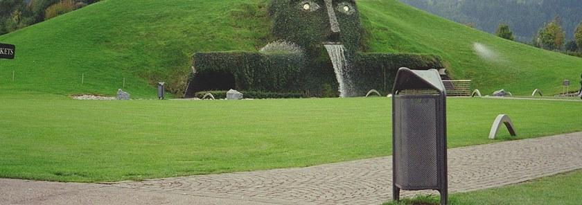 Euroform W Контейнер для мусора металлический с крышкой  2010m  - Вид №2