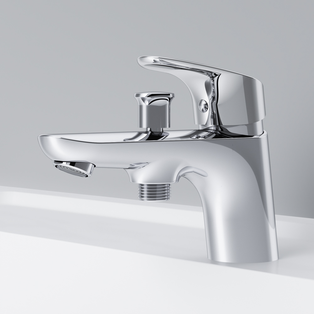 F8010232 смеситель для ванны и душа для установки на борт ванны шт AM.PM Like - Вид №2