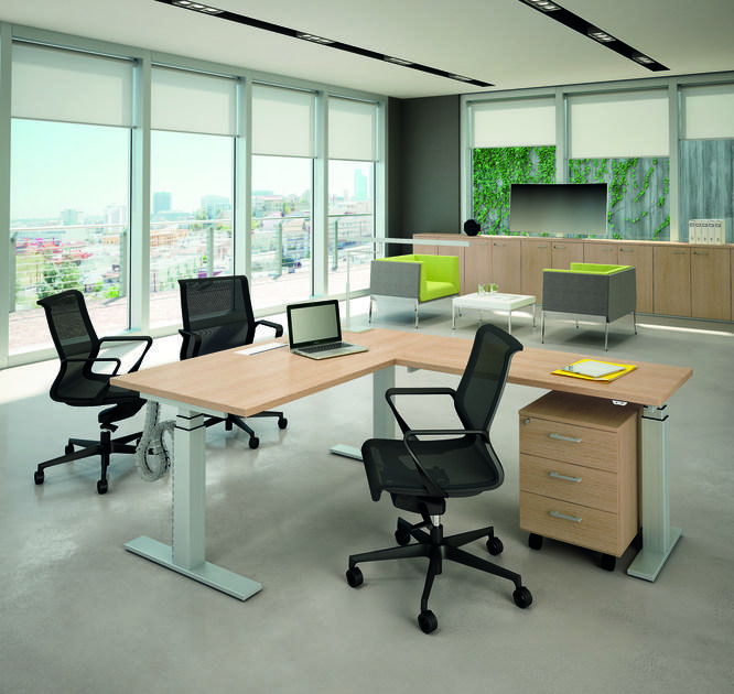 Quadrifoglio Офисное кресло на колесиках Dinamica sun-id-1498967 - Вид №3