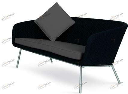 FueraDentro Садовый диван 2 мест из батилина® Shell sun-id-1349776