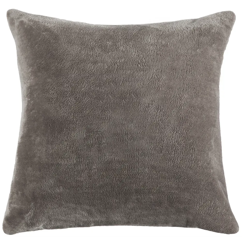 Декор-подушка Inspire Flandria Fossil 45×45 см в серо-коричневых тонах 89025361 STLM-1051308