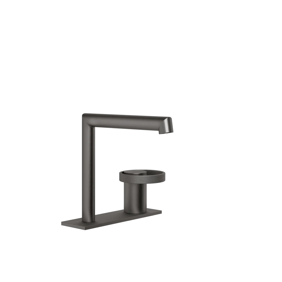 Смеситель для умывальника 63315 707 Gessi Anello ЧЕРНЫЙ МЕТАЛЛ BR. PVD 63315707