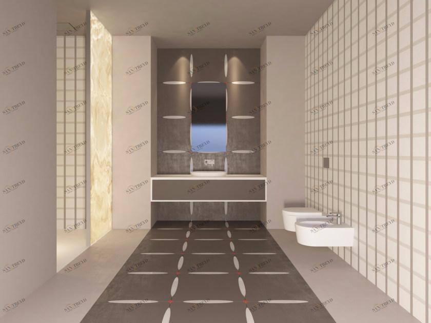 VETROVIVO Настенная / напольная плитка из керамогранита и стекла Stuck & co sun-id-1424548