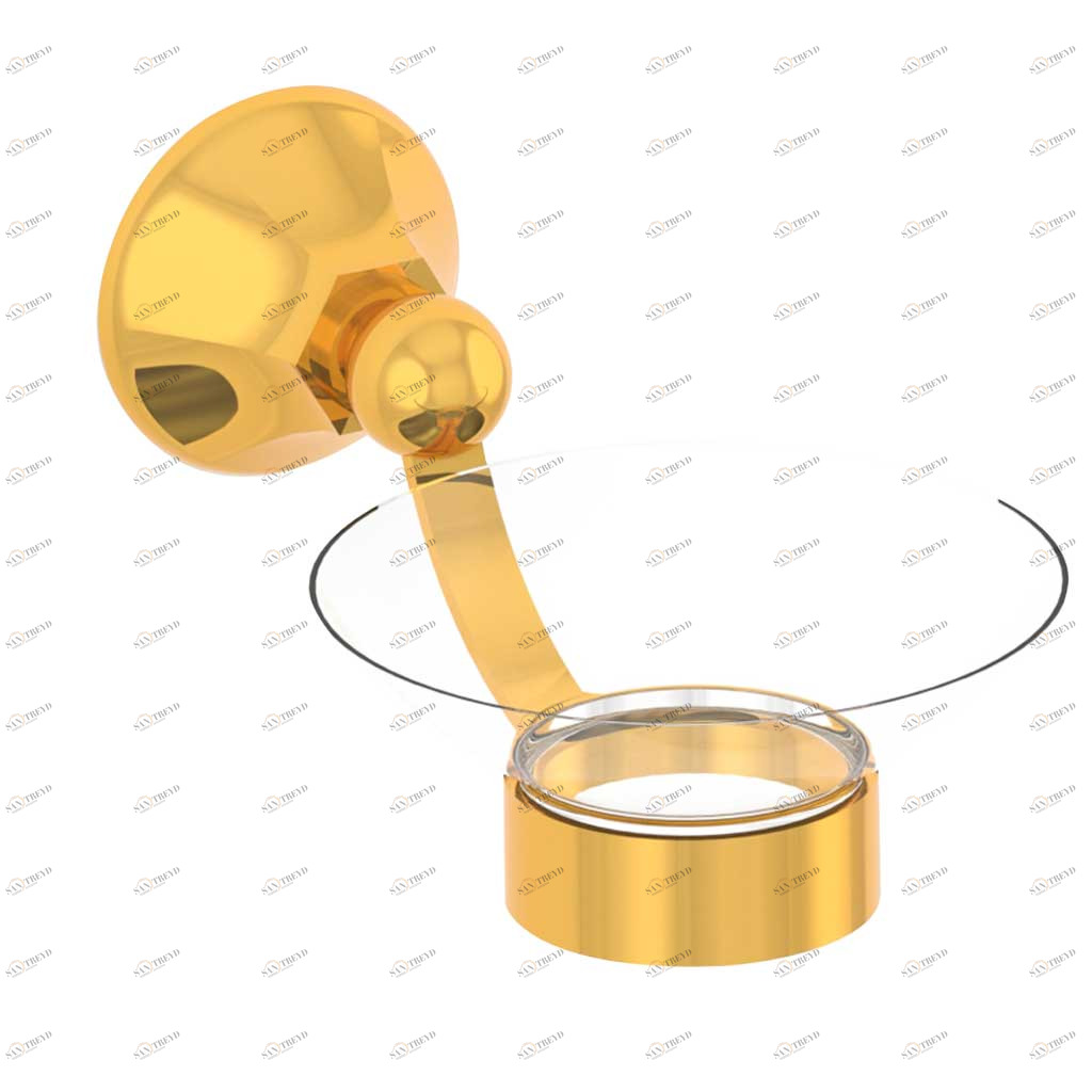 C09-515 C09-515 Настенный держатель для мыльницы ШАРЛЕТИ С РЫЧАГАМИ Cristal & Bronze CHARLÉTY À MANETTES II 