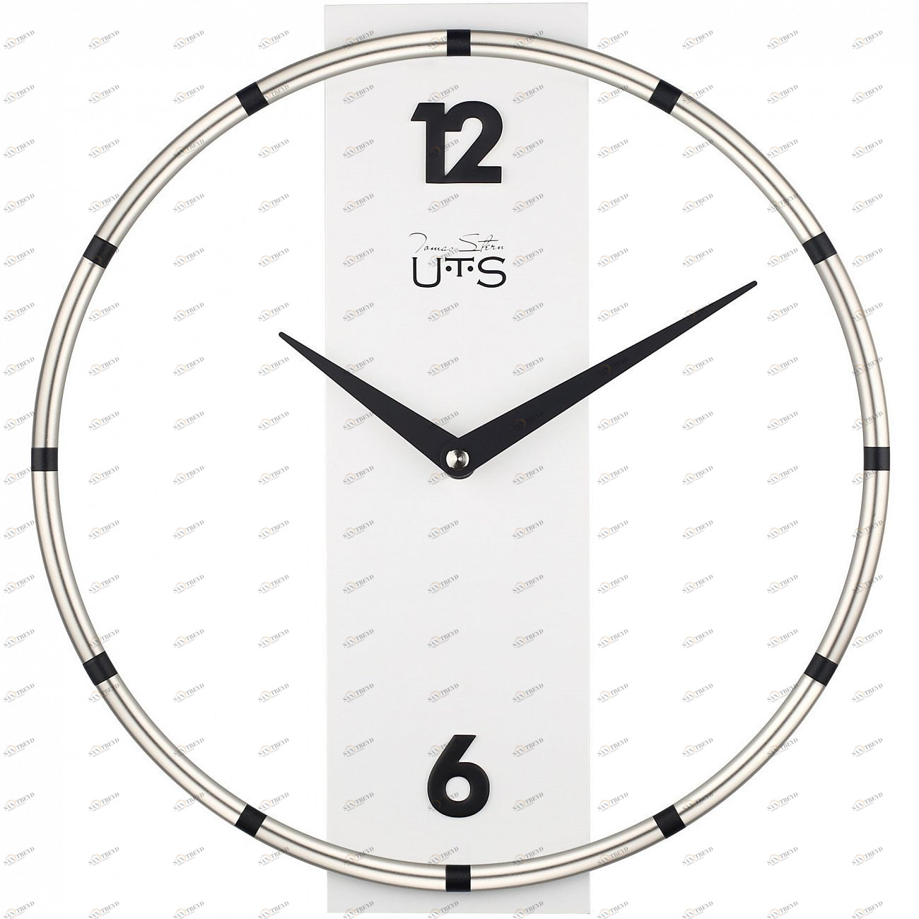 Часы настенные белые Tomas Stern 8044 TOMAS STERN ДИЗАЙНЕРСКИЕ 00-3872749 Белый 