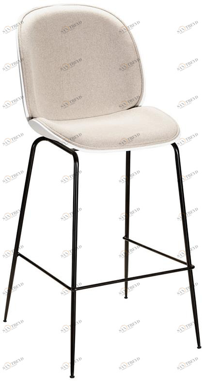 2366 Стул барный Beetle Light Grey R-HOME 010204lightgrey