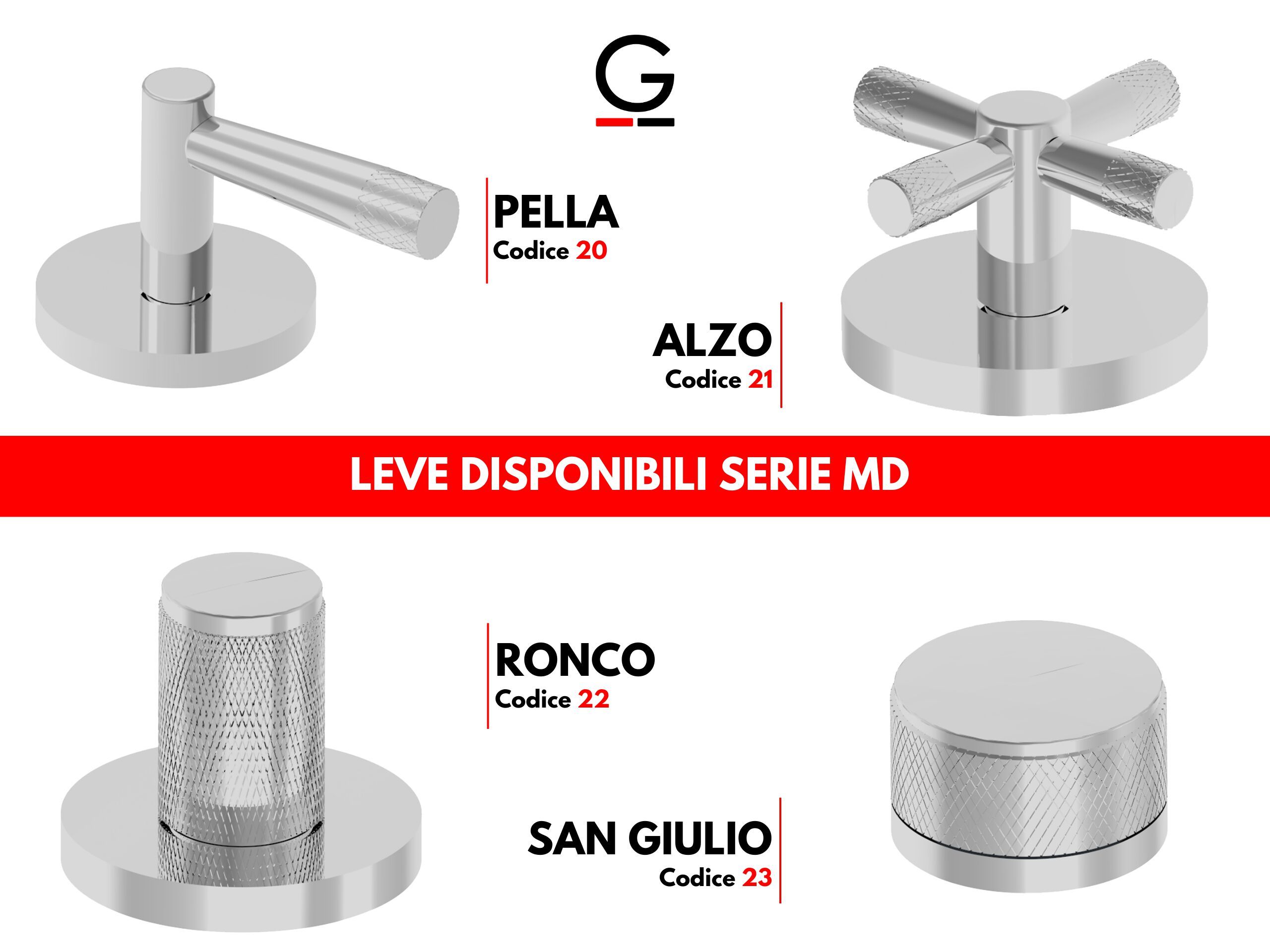 Смеситель для душа с одной ручкой GATTONI MD ARCH-00007911 - Вид №4