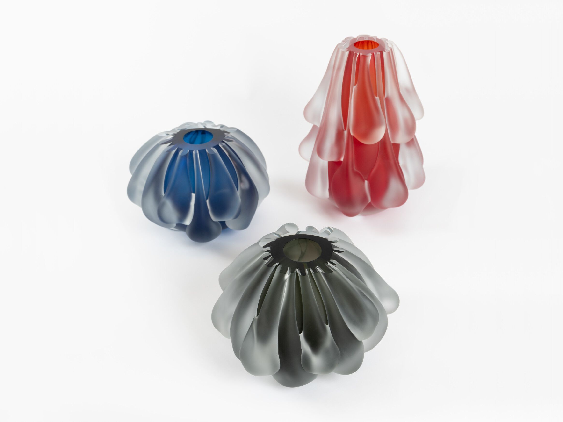 Ваза из дутого стекла SkLO Dew ARCH-00087335