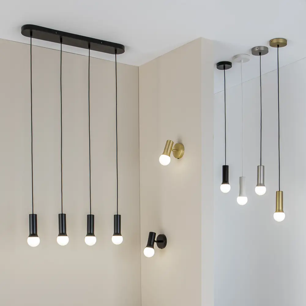 INSPIRE Hoki - подвесная люстра с 4 плафонами в стиле лофт 83054643 STLM-0038841 - Вид №7