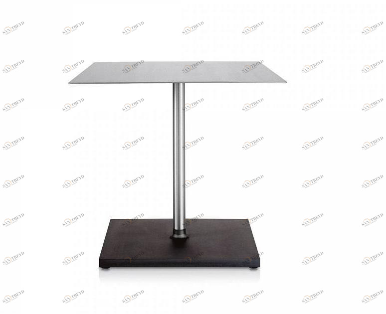 Emeco Квадратный алюминиевый стол Emeco café table sun-id-1495072