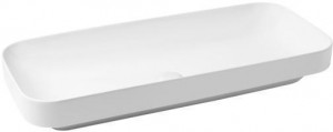 ELLG090400S0 Накладная раковина под столешницу  прямоугольная Azzurra Ceramica Elegance