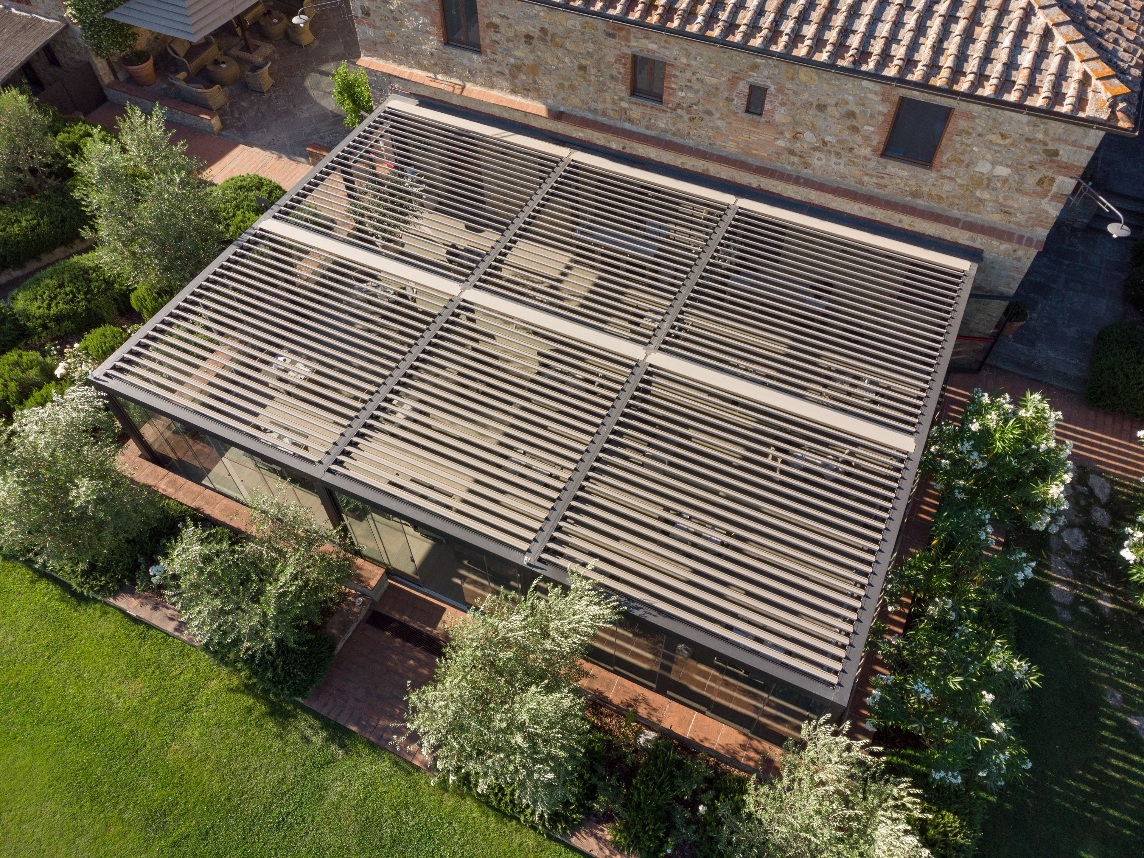 Беседка с поворотными планками Pratic Opera ARCH-00079728 - Вид №3