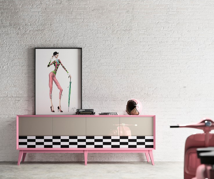 107672 Сервант Pop La Ebanisteria Sixty Nine 