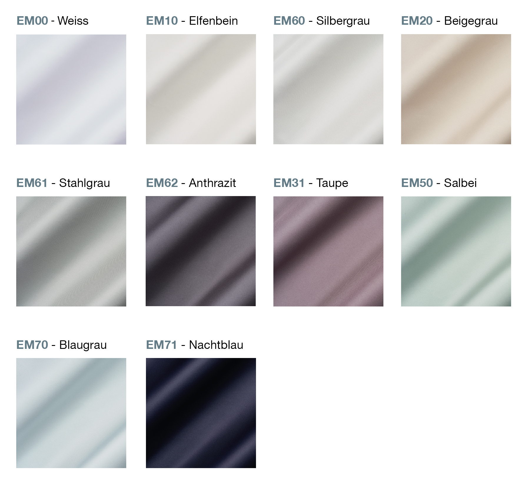 DV-EMMA200-210-EM61 Занавеска для душа emma стально-серая, длина 200 см, ширина 210 см. PHOS  - Вид №1