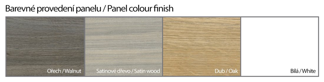 Боковая панель для ванны CITY 80 L сатиновое дерево Ravak X000001108 - Вид №1