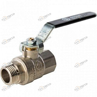 Кран шаровый STOUT ВН 1/2" полнопроходной, рычаг SVB0003000015