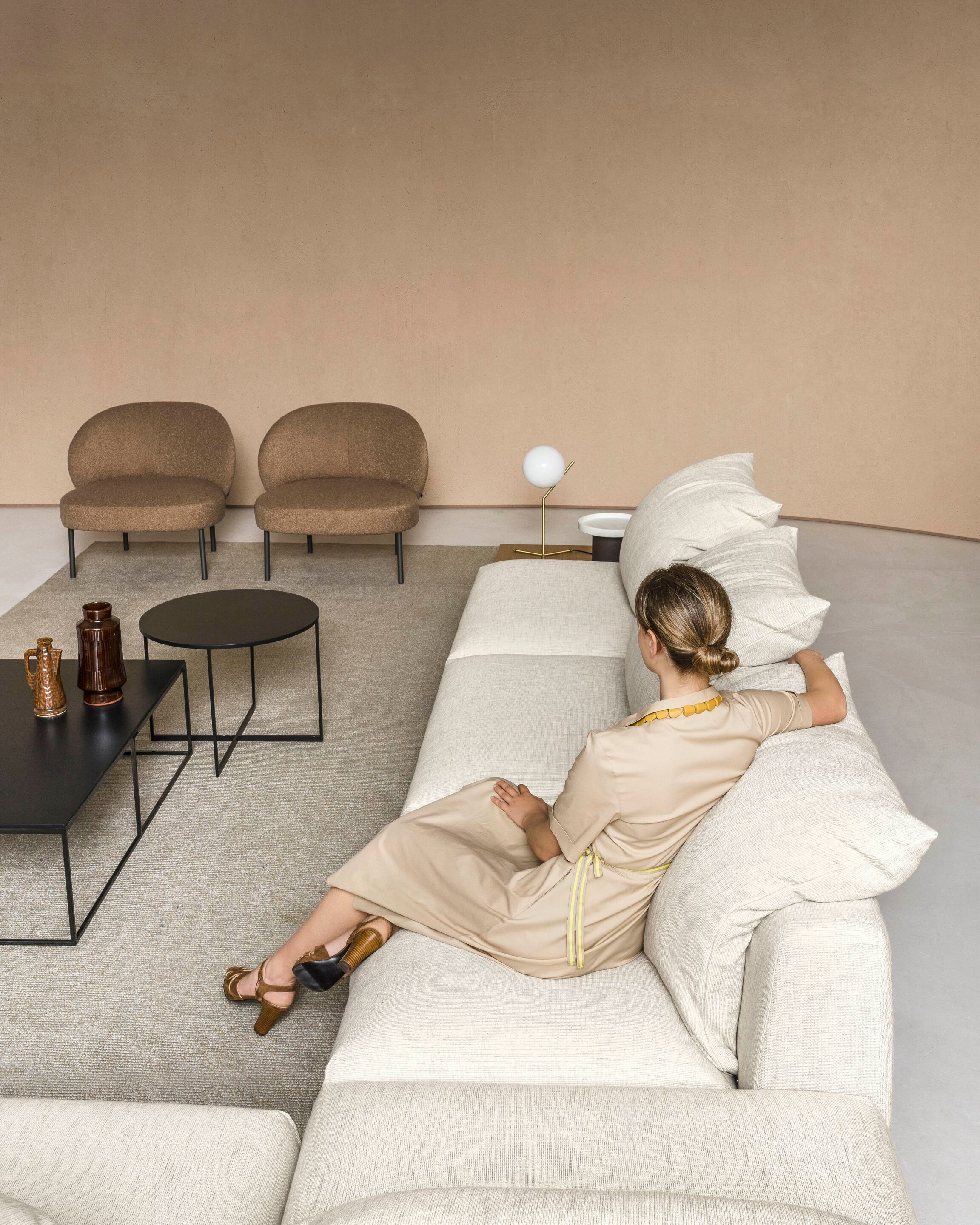 Секционный диван из ткани Alf DaFrè LAND ARCH-00112667 - Вид №4